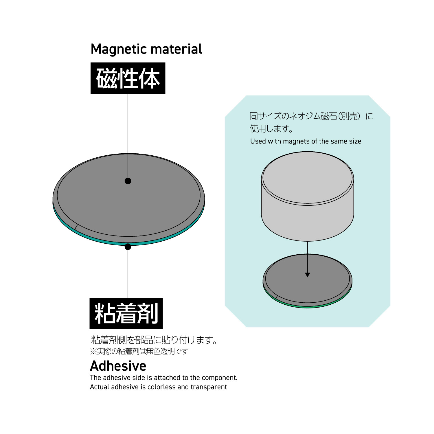 マグネットセッター2 3.0mm磁石用（1枚入）