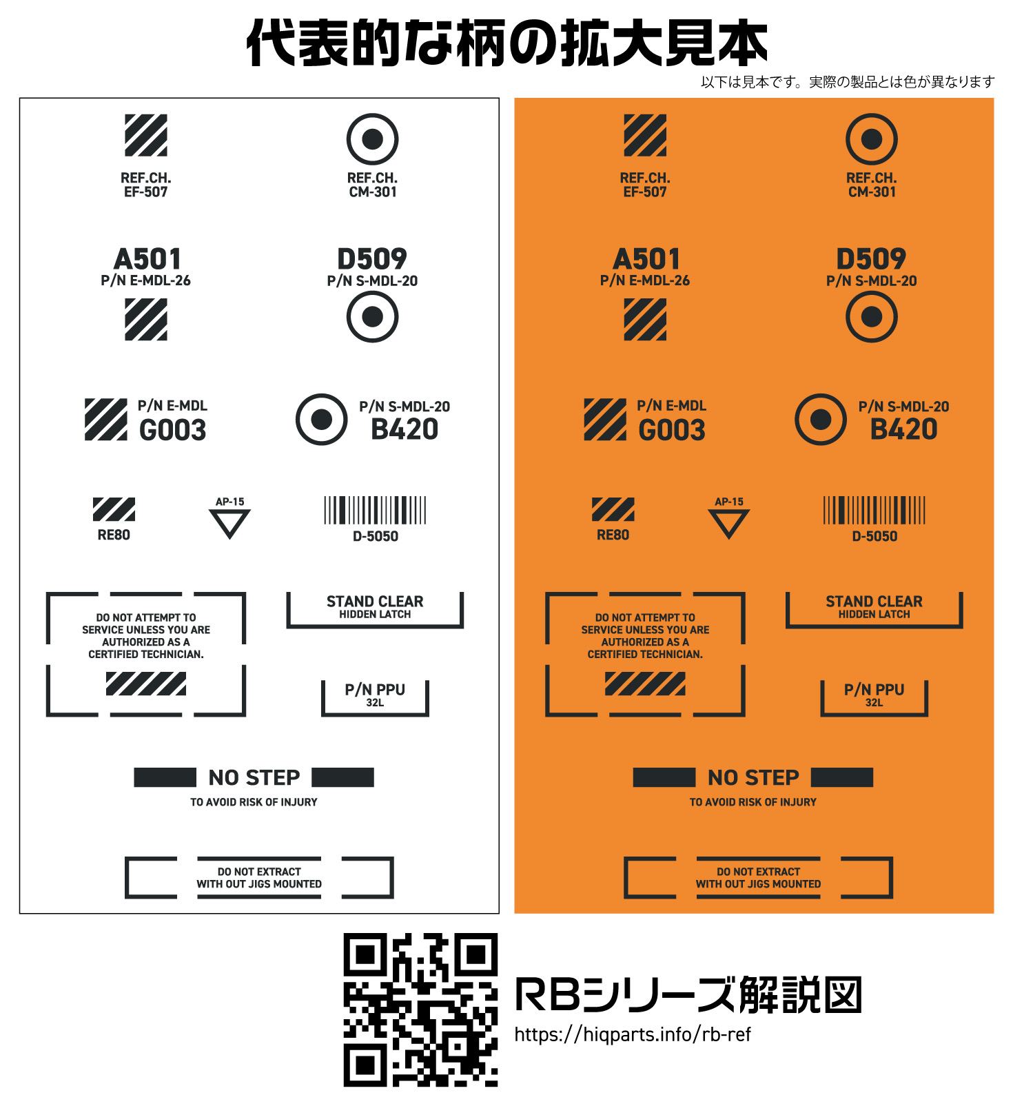 1/100 RB03 コーションデカール ワンカラーダークグレー（1枚入）